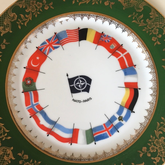 Limoges France NATO Plate - Picture 3 of 8
